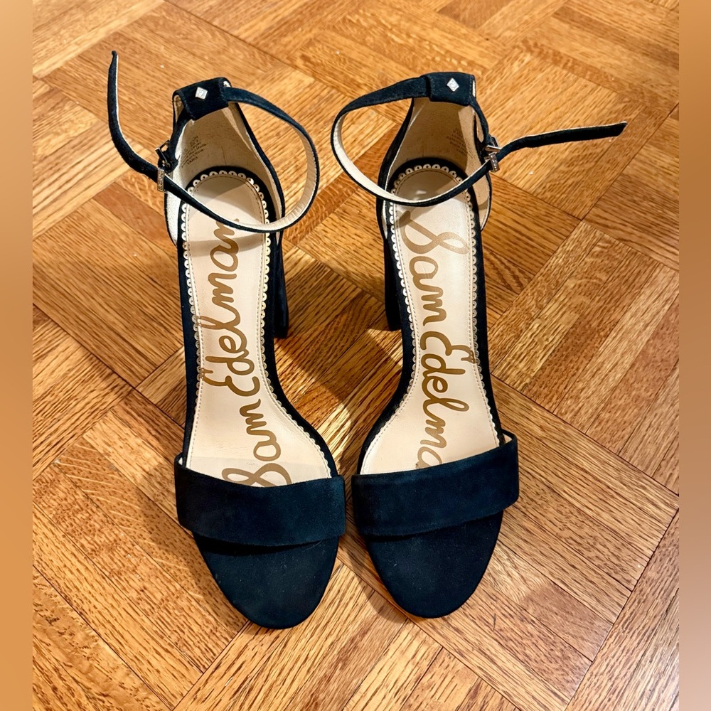 Sam Edelman Black Yaro Heels